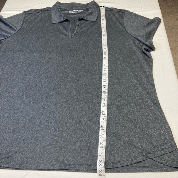Driequip Golf Shirt  Ladies Size 3XL Gray Collared Shirt with V-neck - Picture 8 of 9